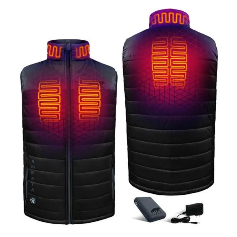 Open Box Aheata 7V Men's Heated Vest with Battery Pack