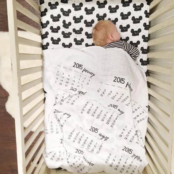 Organic Crib Sheet -  Modern Mouse