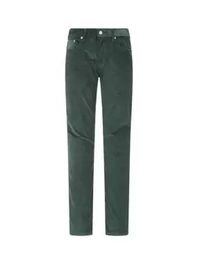 Overseas Station Season Big Chance 8 18 PS Tapered Easy Corduroy Jeans Dark Green 270300