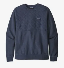 Patagonia Men's Organic Cotton Quilt Crewneck Sweatshirt