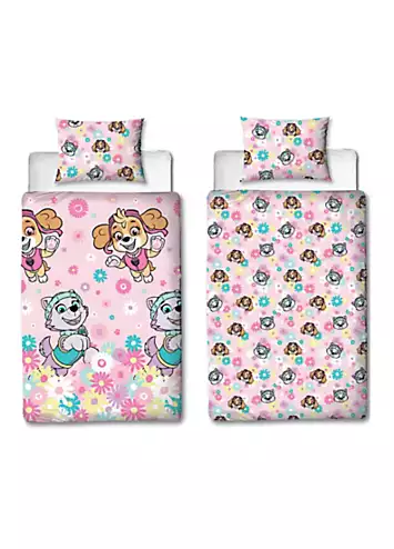 PAW Patrol Flowers Single Duvet Cover Set | Kaleidoscope