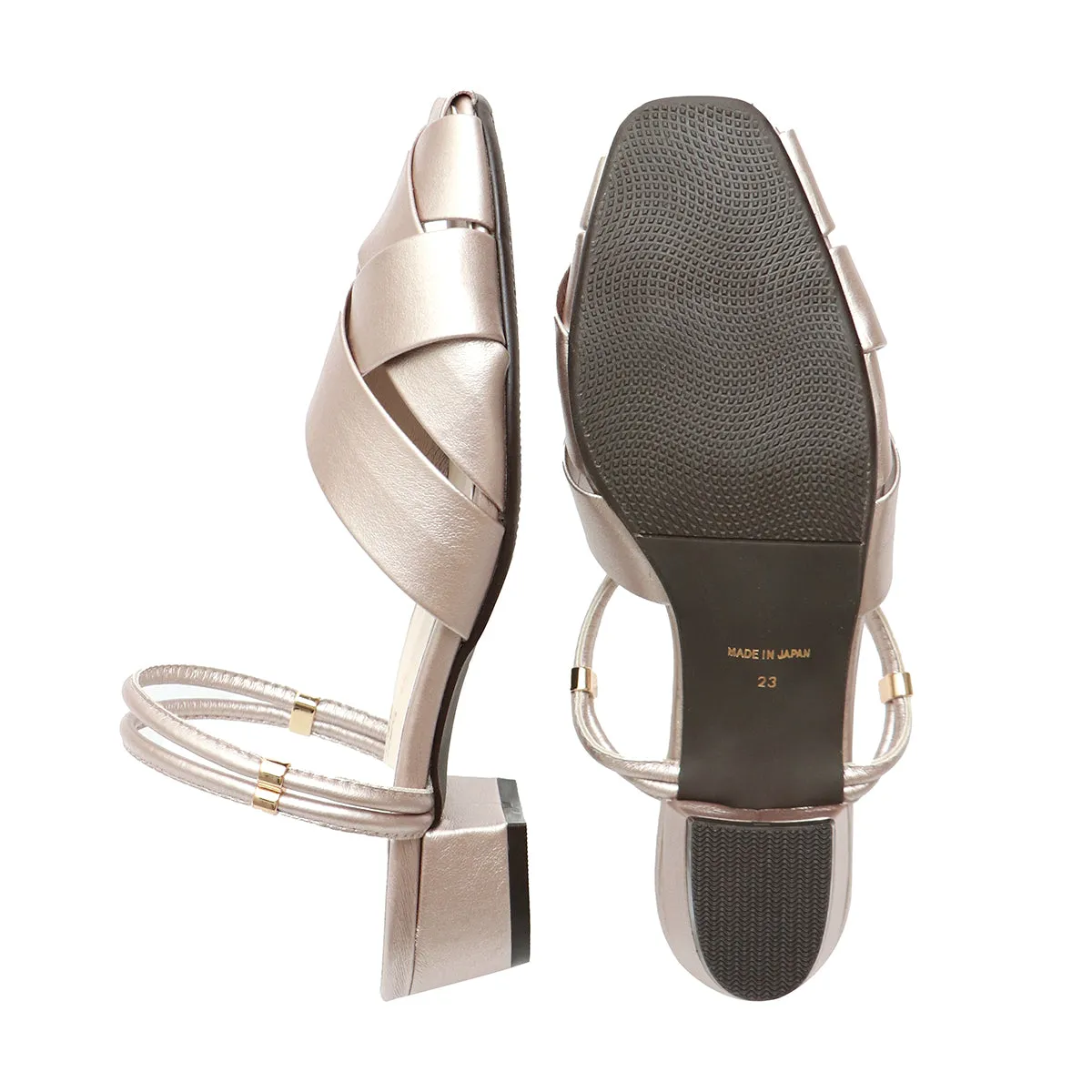 Pema Champagne 2 ways Sandals