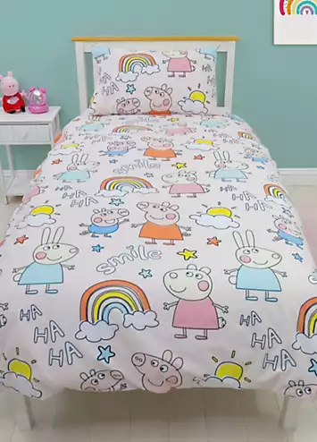 Peppa Pig Playful Single Duvet Cover Set | Kaleidoscope