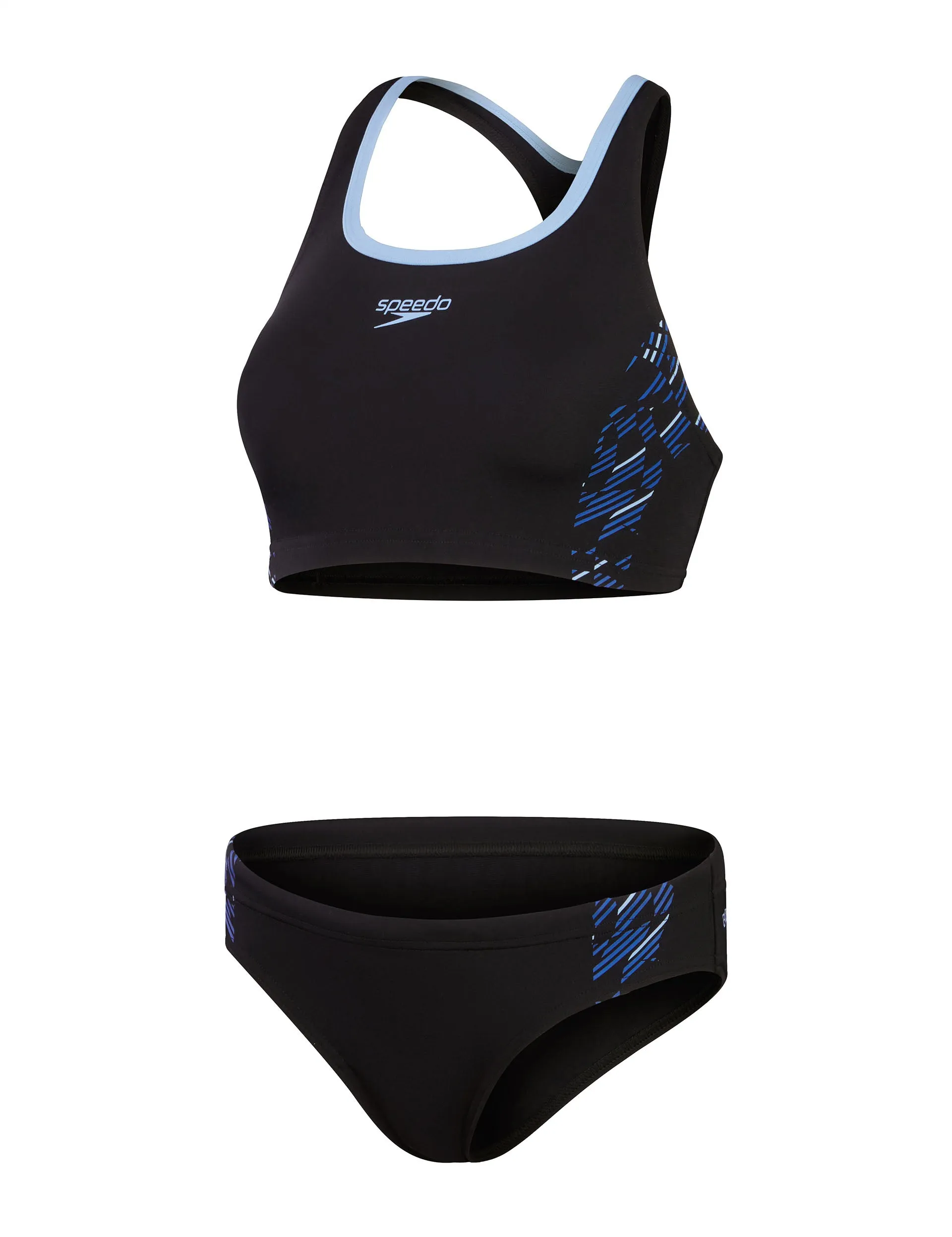 Placement Bikini - Black/Blue