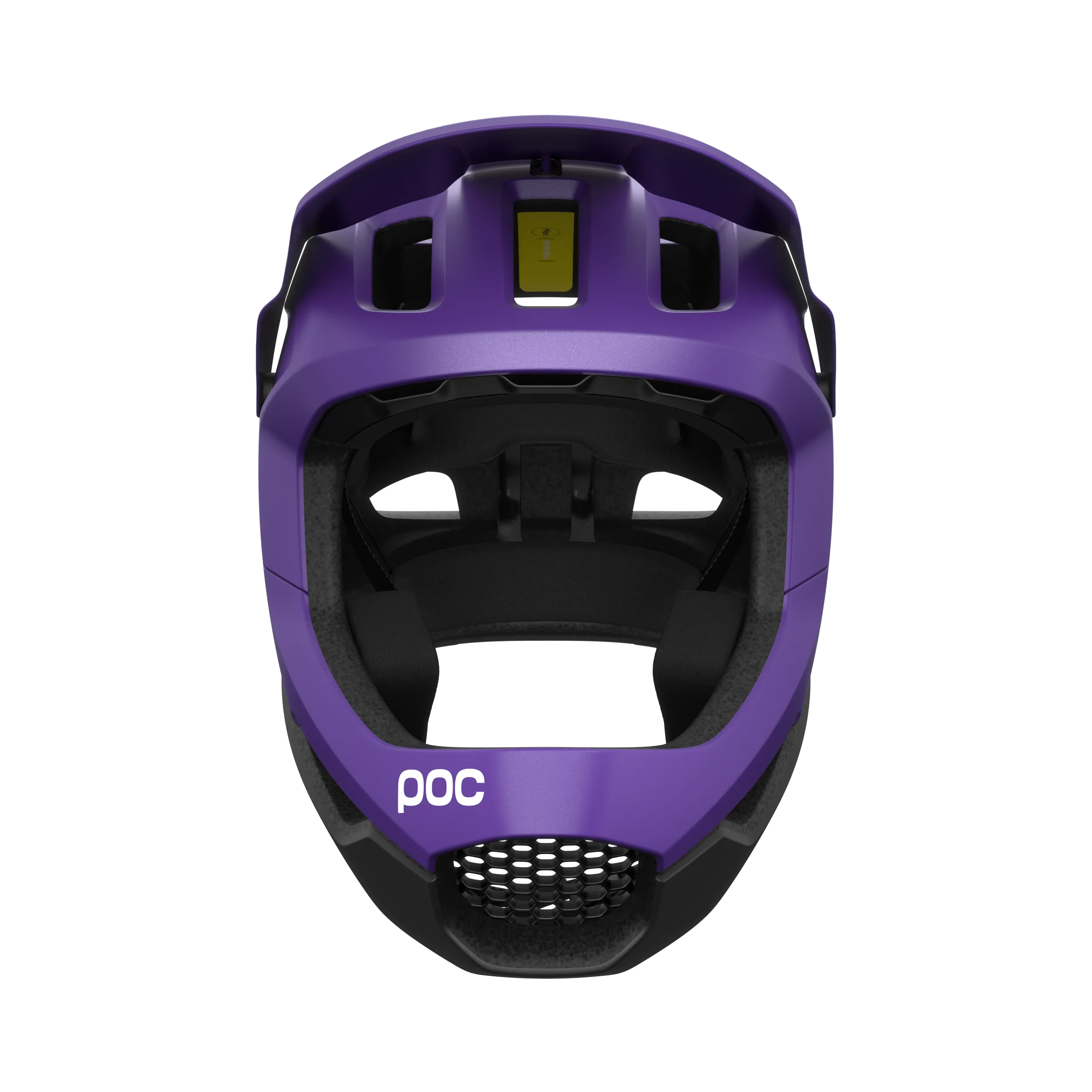 POC Otocon Race MIPS Full Face Helmet - Sapphire Purple-Uranium Black Metallic-Matt