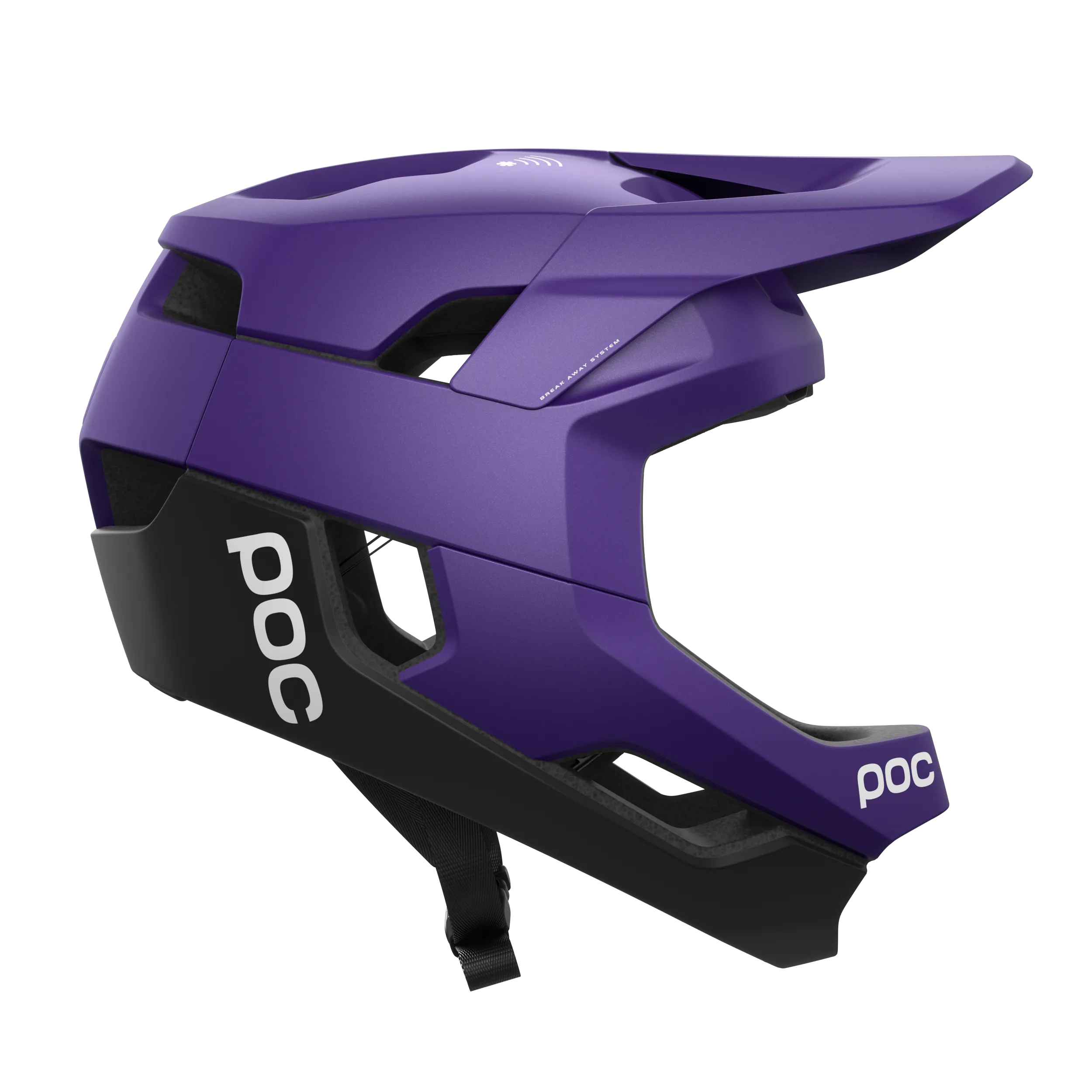 POC Otocon Race MIPS Full Face Helmet - Sapphire Purple-Uranium Black Metallic-Matt