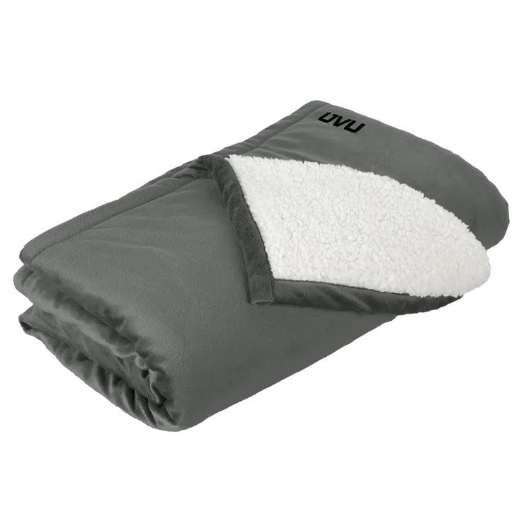 Port Authority Mountain Lodge Blanket- Mono Emb