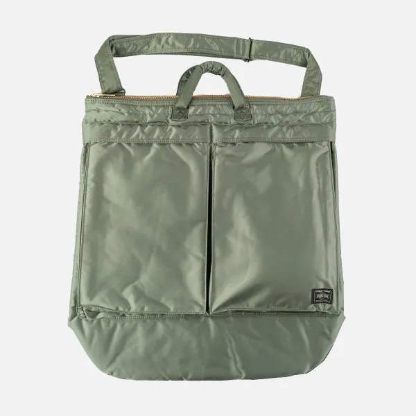 Porter - Yoshida & Co. - Tanker 2Way Helmet Bag - Sage Green