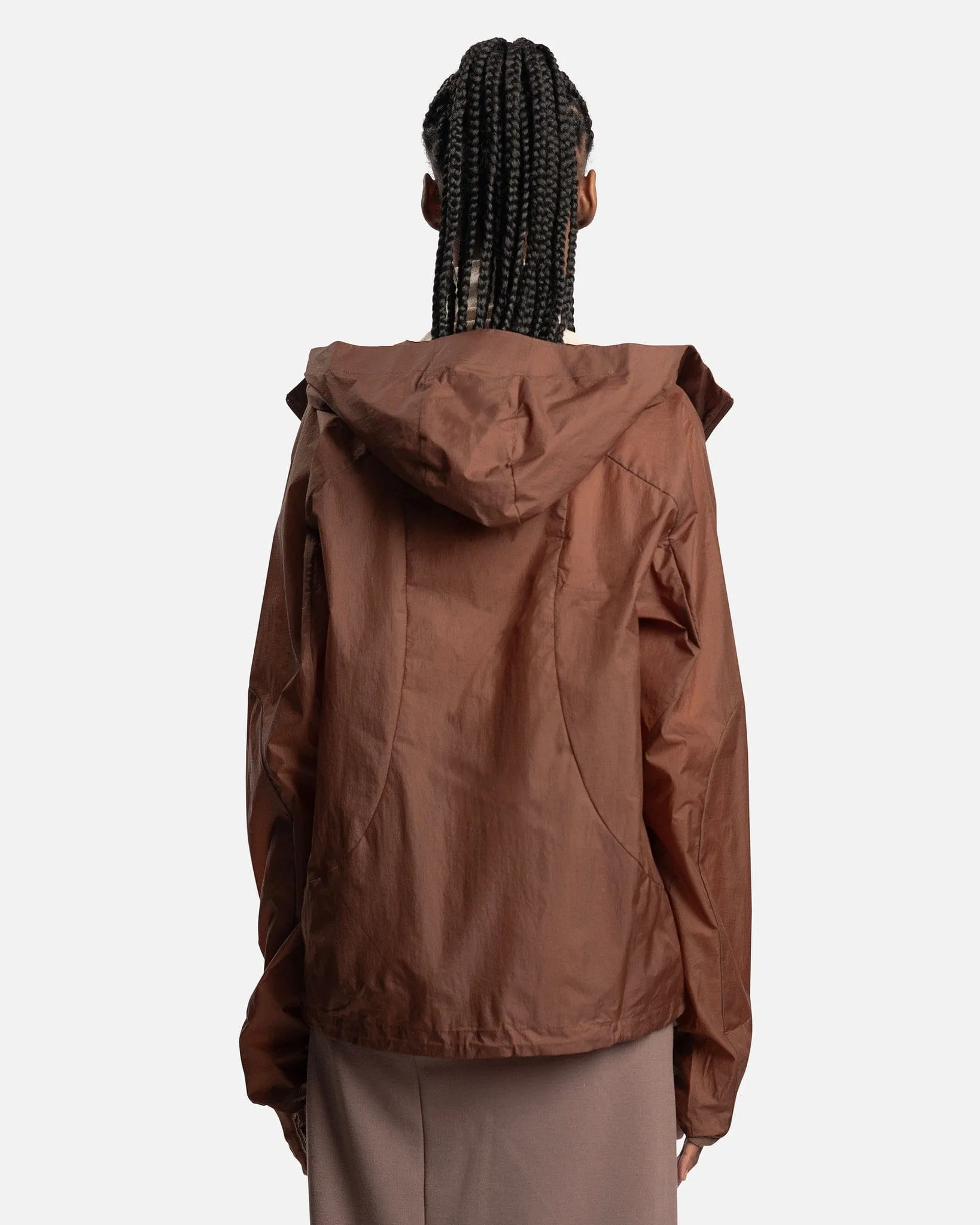 POST ARCHIVE FACTION (P.A.F) Women's 5.0 Technical Jacket Right in Brown