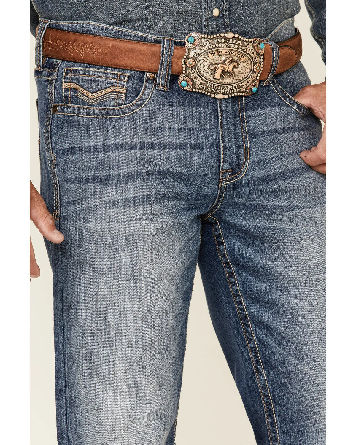 Product Name:  Cody James Men's Bullock Dark Wash Stretch Slim Straight Jeans