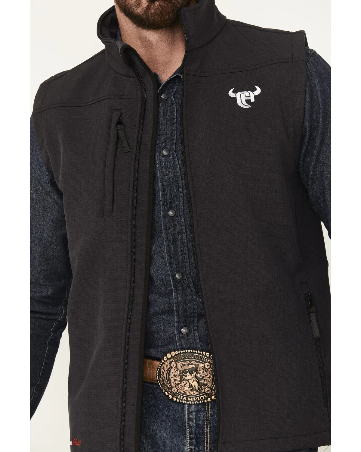 Product Name:  Cowboy Hardware Men's Hecho En Mexico Softshell Vest