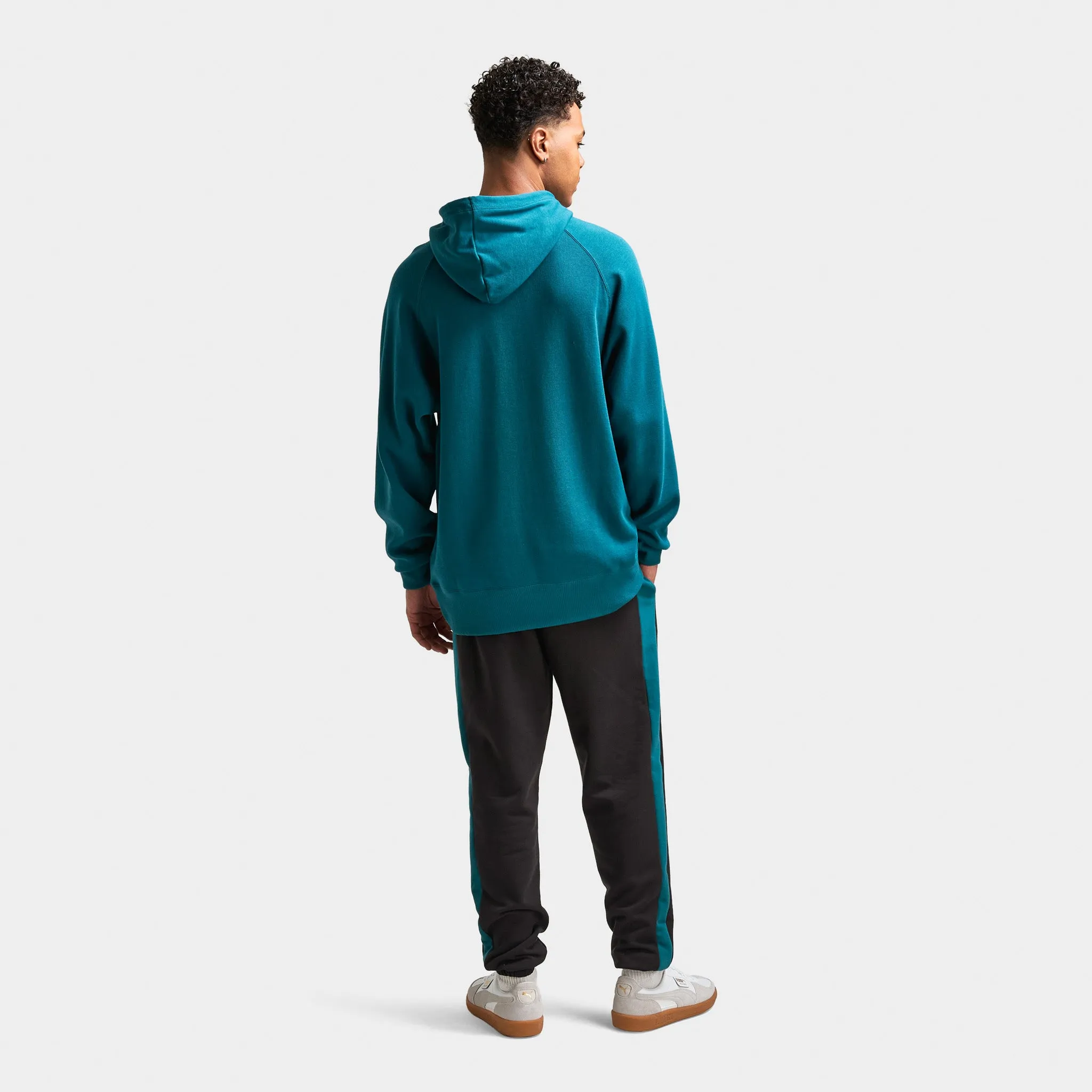 Puma CLASSICS+ Relaxed Pullover Hoodie / Cold Green