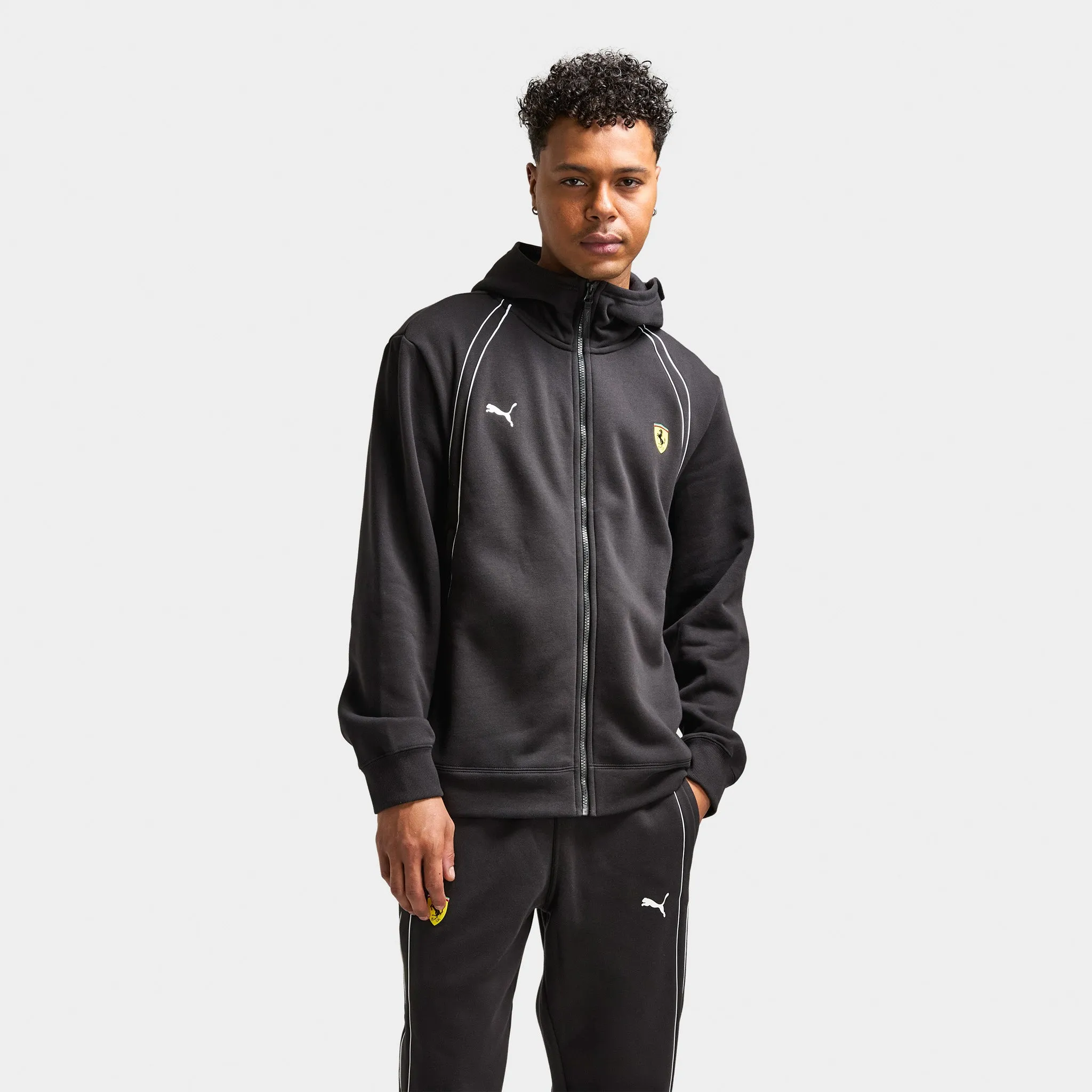 Puma Ferrari Race Full-Zip Hoodie / Black