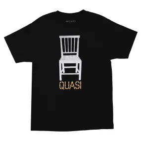 QUASI SKATEBOARDS CHAIR TEE BLACK