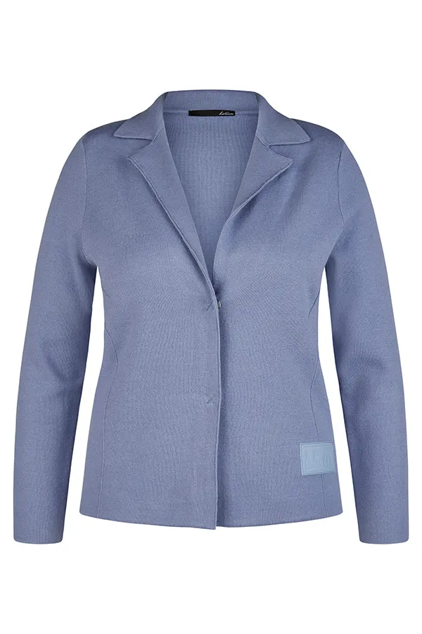 Rabe & LecomteBLUE LAPEL CARDIGAN