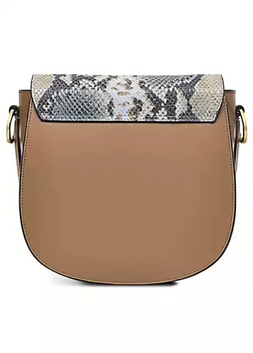 Radley London Liverpool Street 2.0 Faux Snake Medium Flapover Crossbody Bag | Grattan