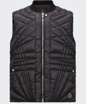 Rick Owens X Moncler Megapenta Flight Vest Black