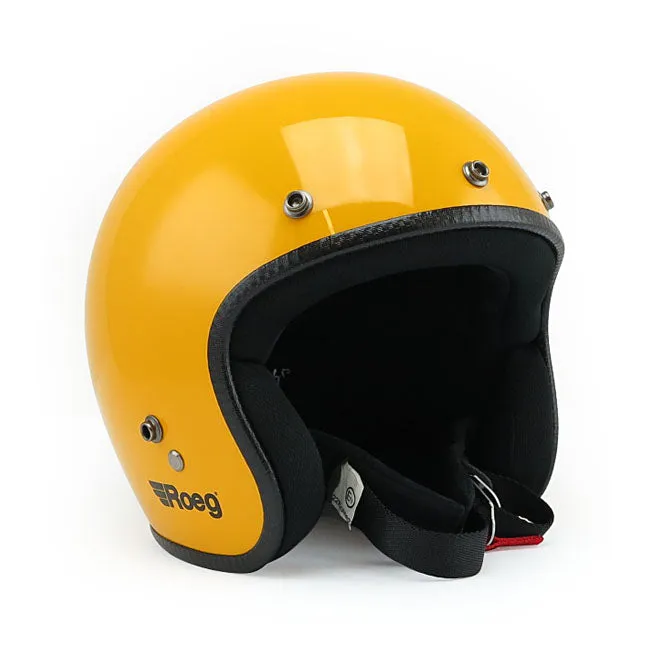 Roeg Jett Helmet Sunset Gloss Yellow