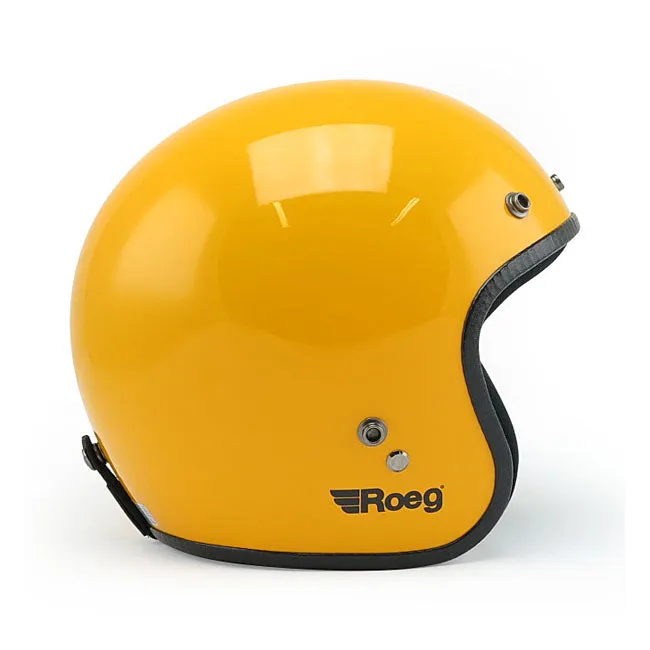 Roeg Jett Helmet Sunset Gloss Yellow