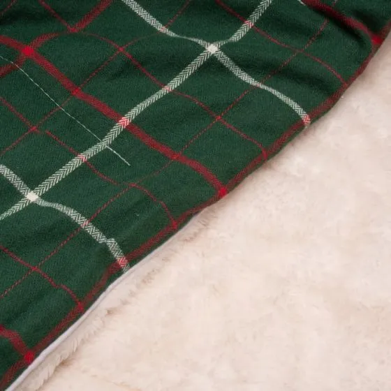 Rumpl Flannel Sherpa Blanket - Fire Side Plaid