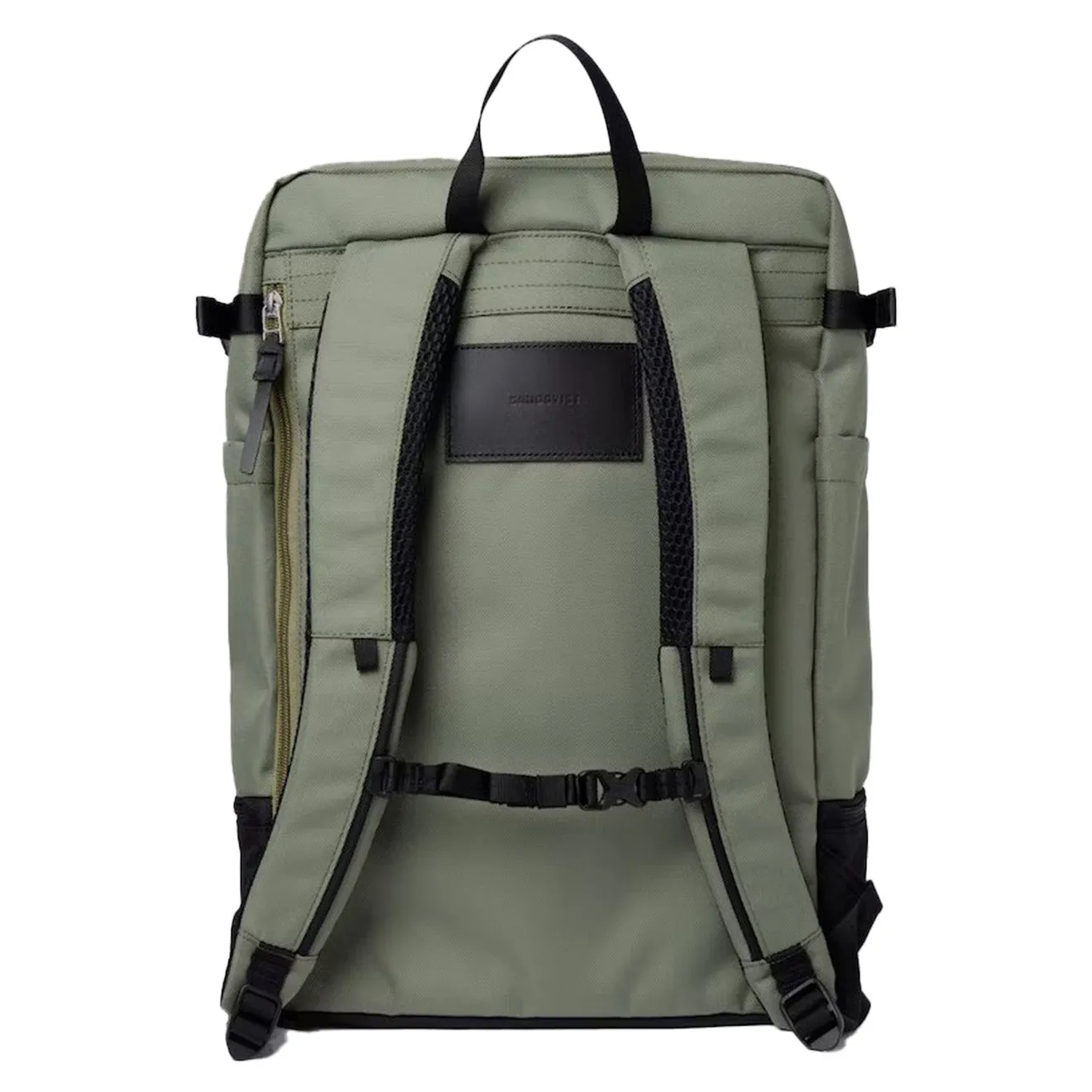 Sandqvist Alde Backpack Multi Clover Green