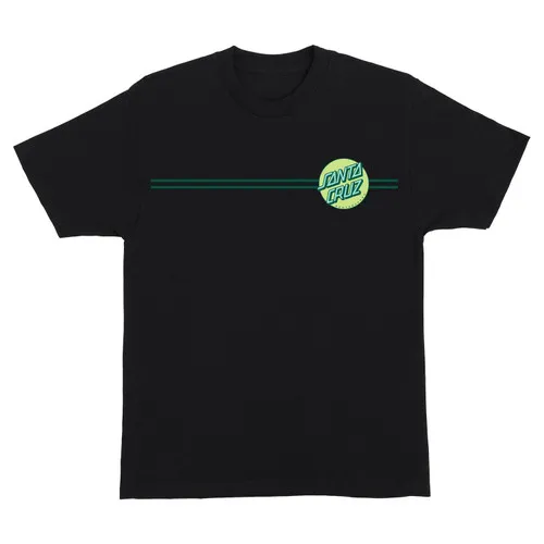 Santa Cruz Skateboards Shirt Other Dot Black/Key Lime