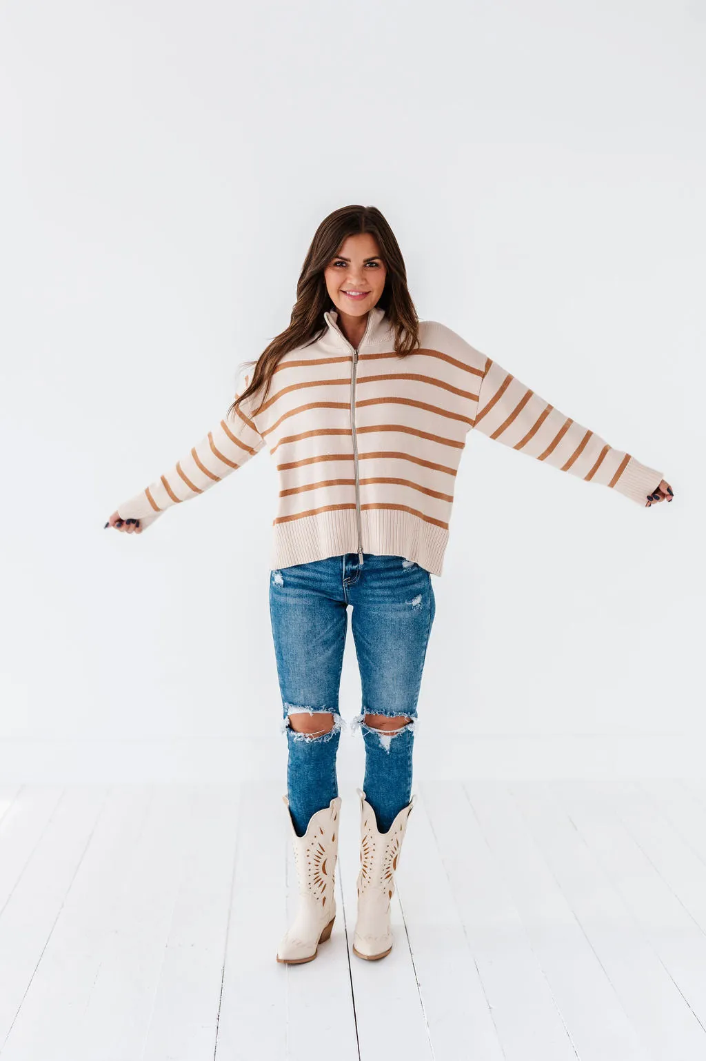 Sedona Zip Up Sweater