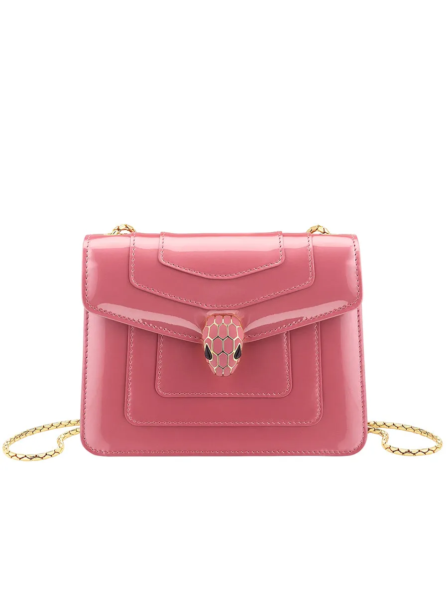 Serpenti Forever Crossbody Bag in Blush Quartz