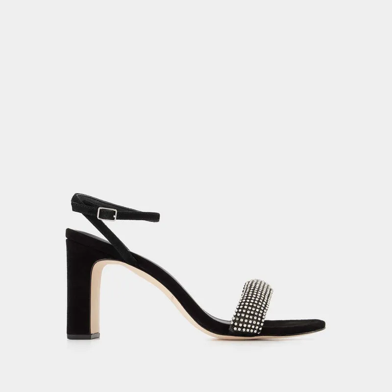 Shay Sandals - Loeffler Randall - Black - Suede