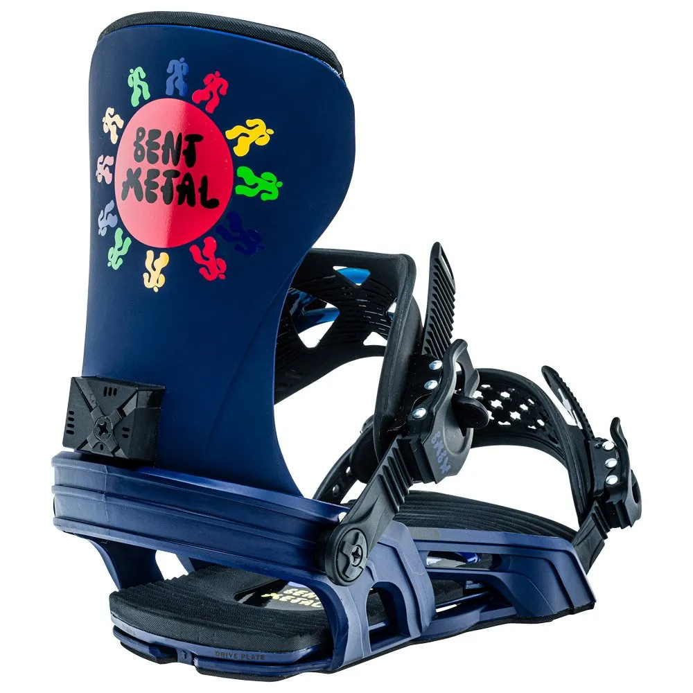 Snowboard binding Bent Metal ---Axtion Blue