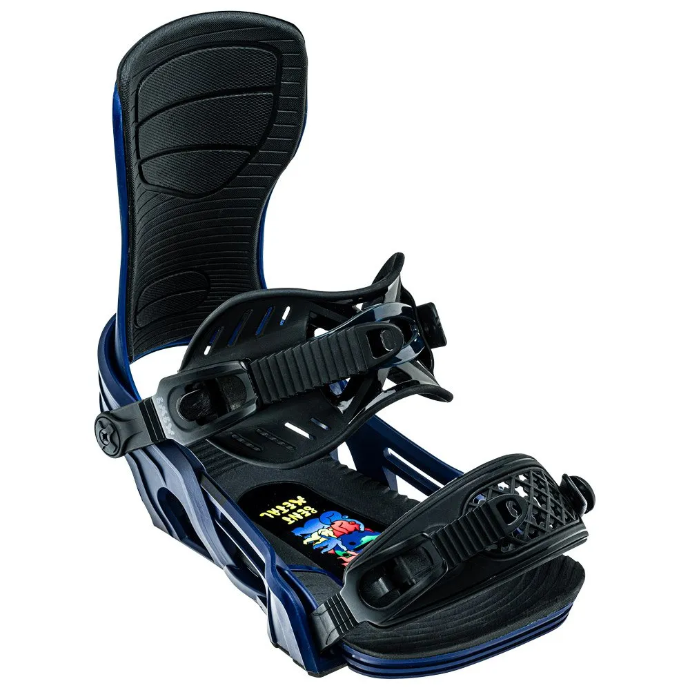 Snowboard binding Bent Metal ---Axtion Blue