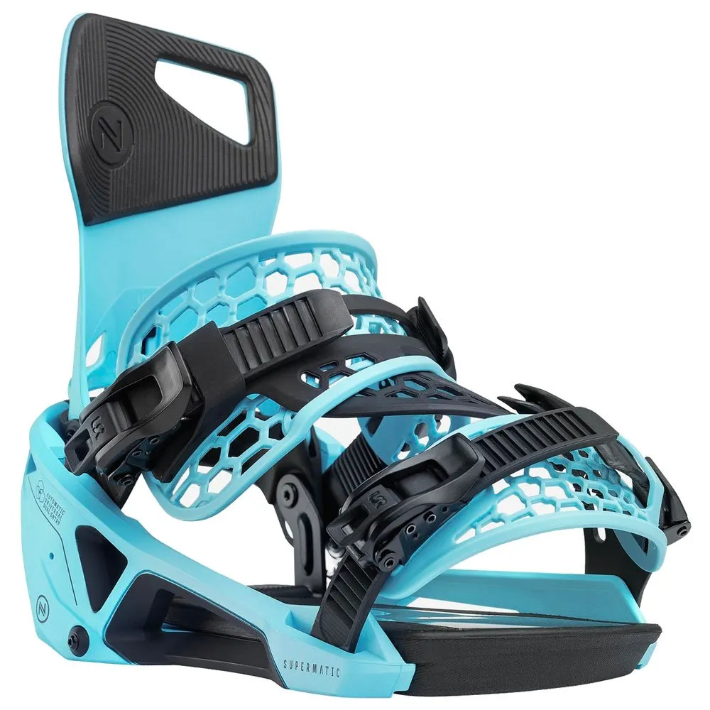 Snowboard binding Nidecker ---Supermatic Cyan