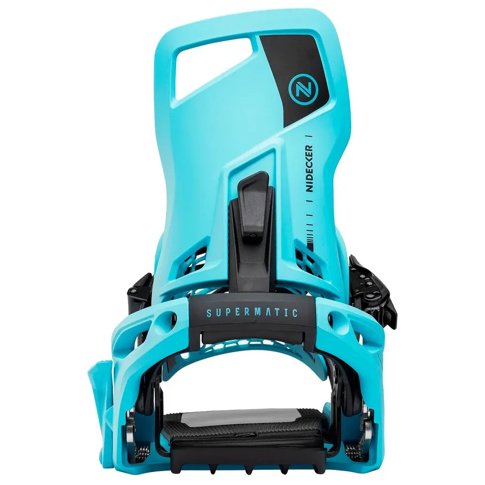 Snowboard binding Nidecker ---Supermatic Cyan