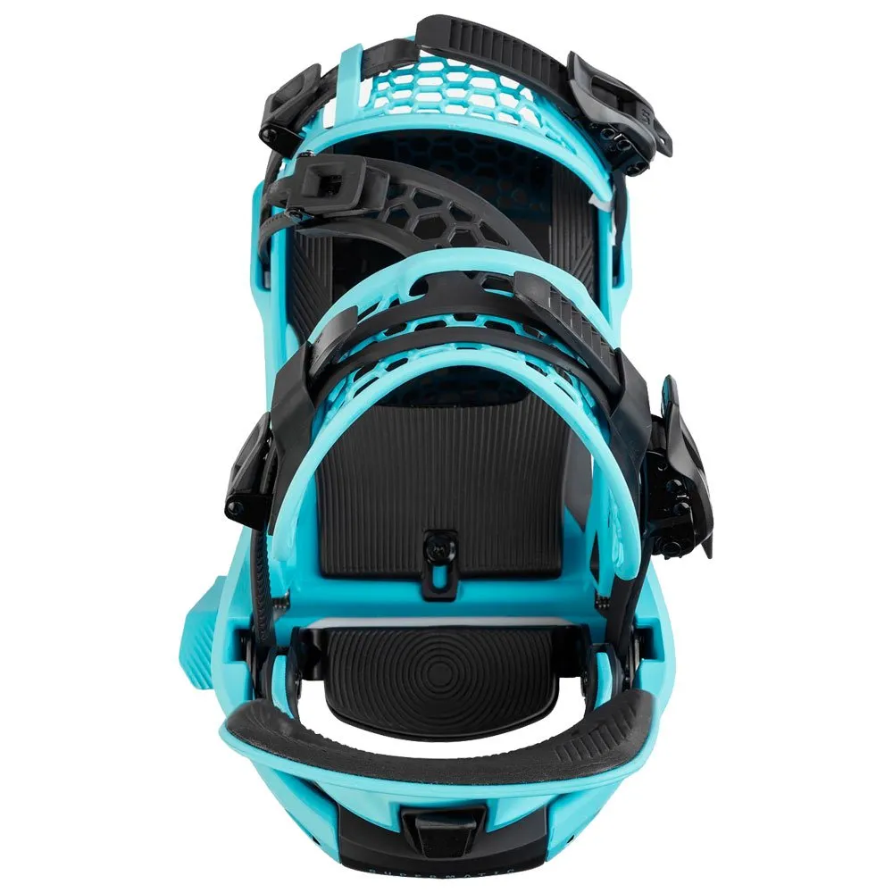 Snowboard binding Nidecker ---Supermatic Cyan