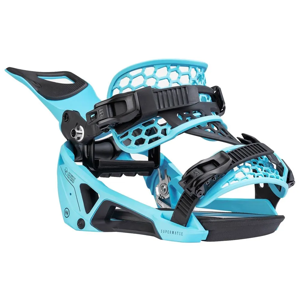 Snowboard binding Nidecker ---Supermatic Cyan