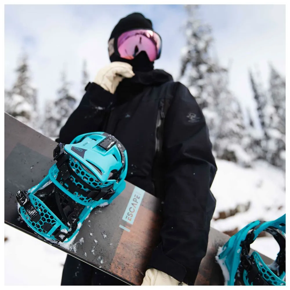 Snowboard binding Nidecker ---Supermatic Cyan