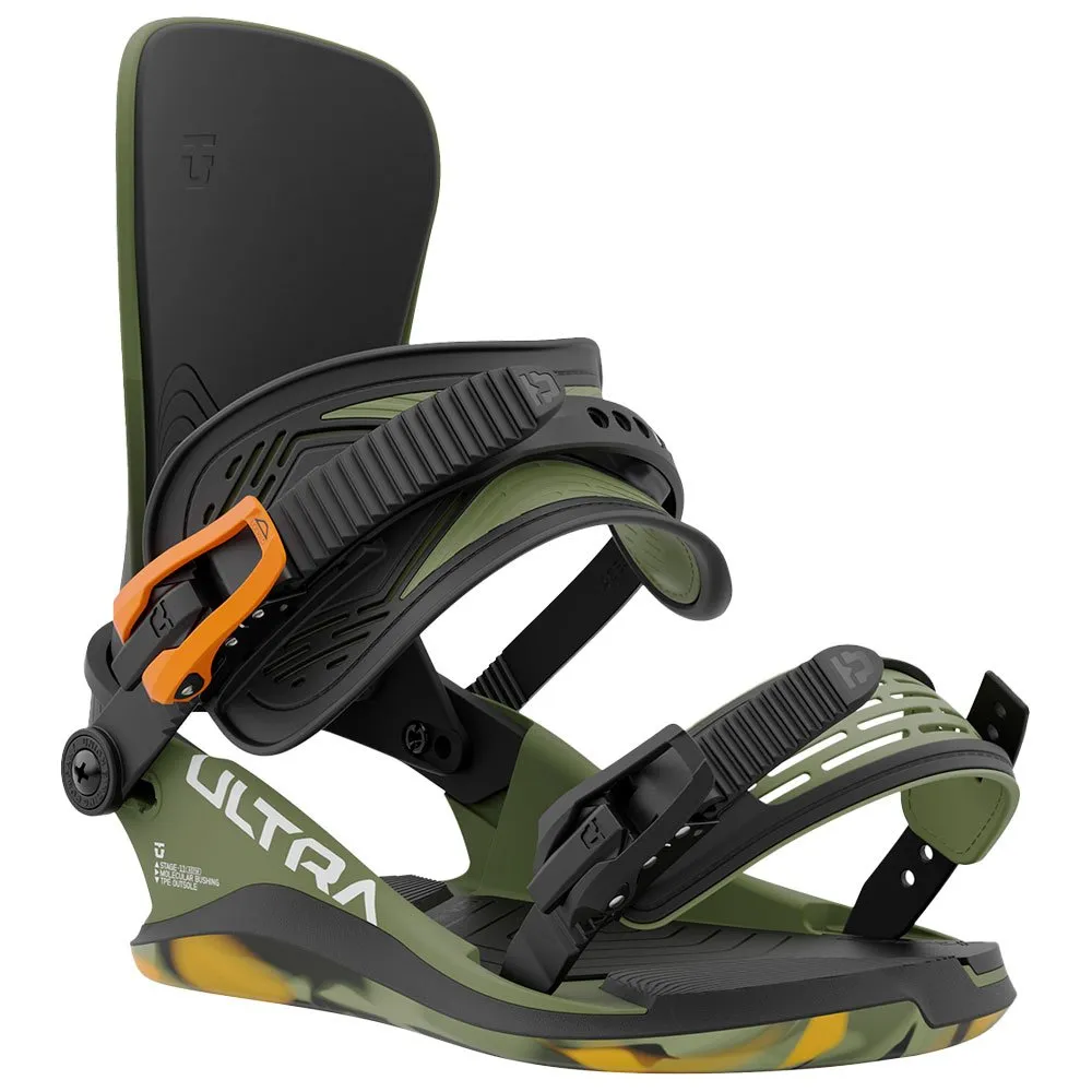 Snowboard binding Union ---Ultra Army Green