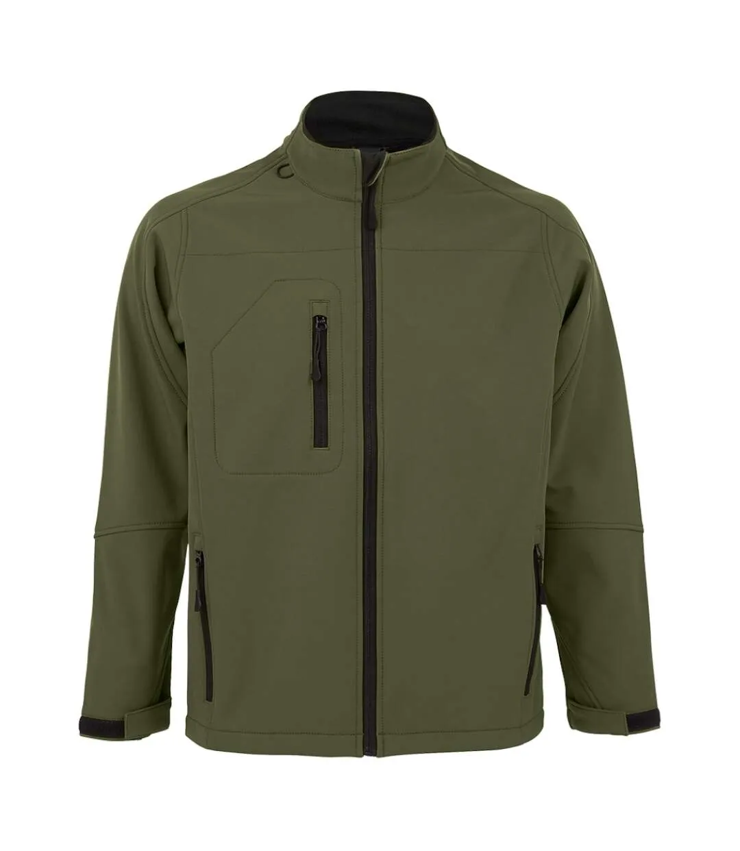 SOLS Mens Relax Soft Shell Jacket (Breathable, Windproof And Water Resistant) (Dark Green) - UTPC347