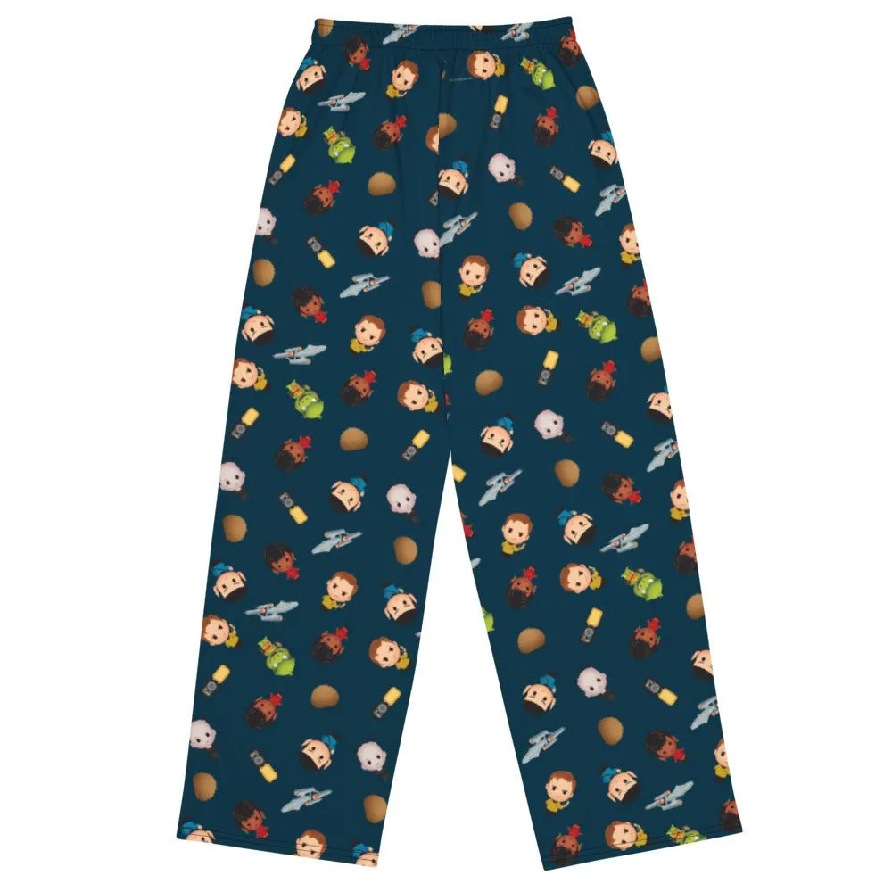 Star Trek: The Original Series Chibi Unisex Wide Leg Pants