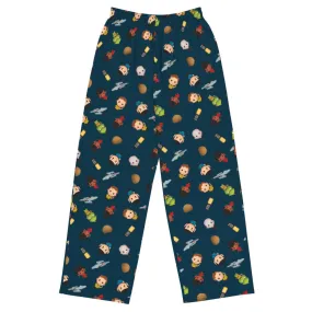 Star Trek: The Original Series Chibi Unisex Wide Leg Pants