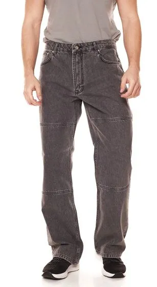 STONES Mr. Ford Men s Knot Washed Jeans Pantalones casuales 10003 Gris