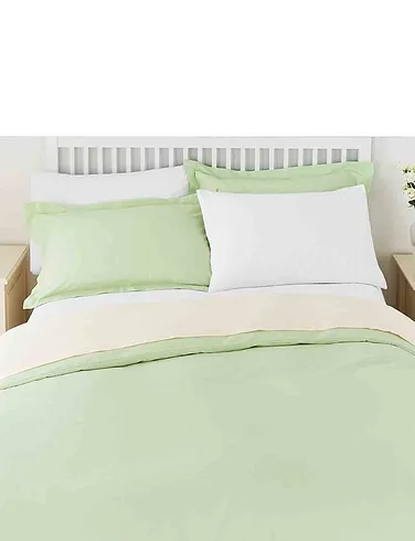 Superfine 200 Count Percale Poly Cotton Duvet Cover