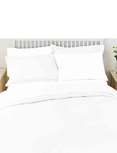 Superfine 200 Count Percale Poly Cotton Duvet Cover