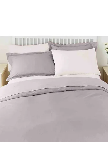 Superfine 200 Count Percale Poly Cotton Duvet Cover