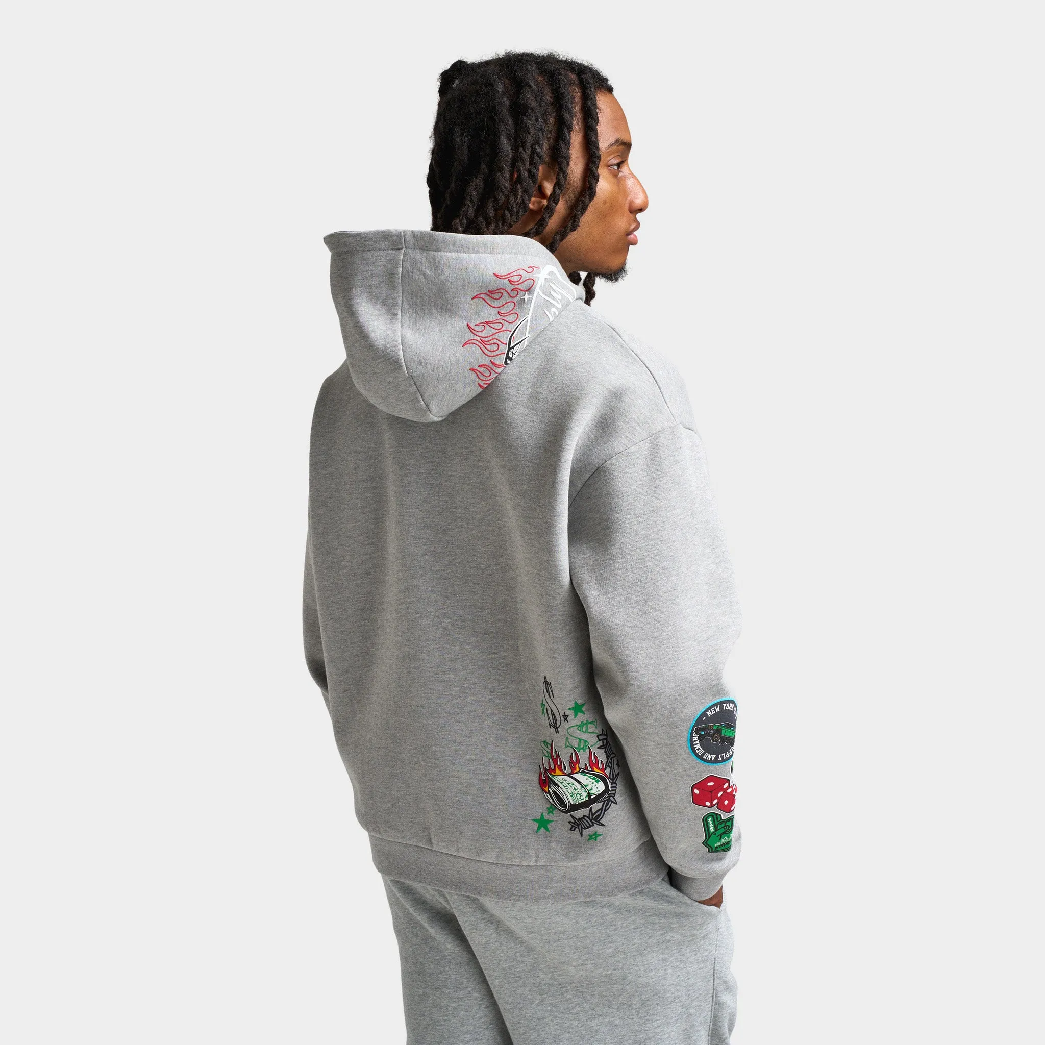 Supply & Demand Cayman Zip-Up Hoodie / Grey