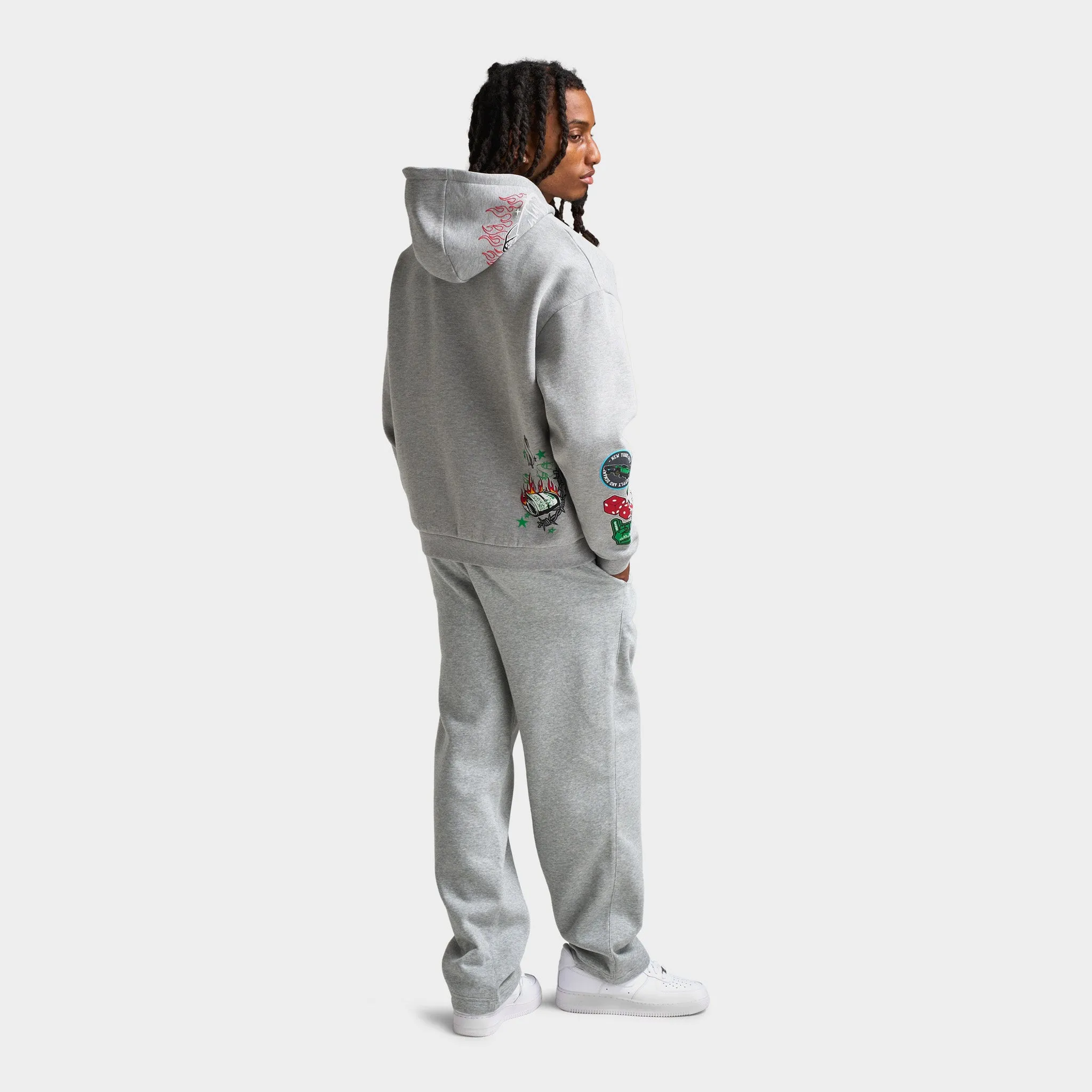 Supply & Demand Cayman Zip-Up Hoodie / Grey