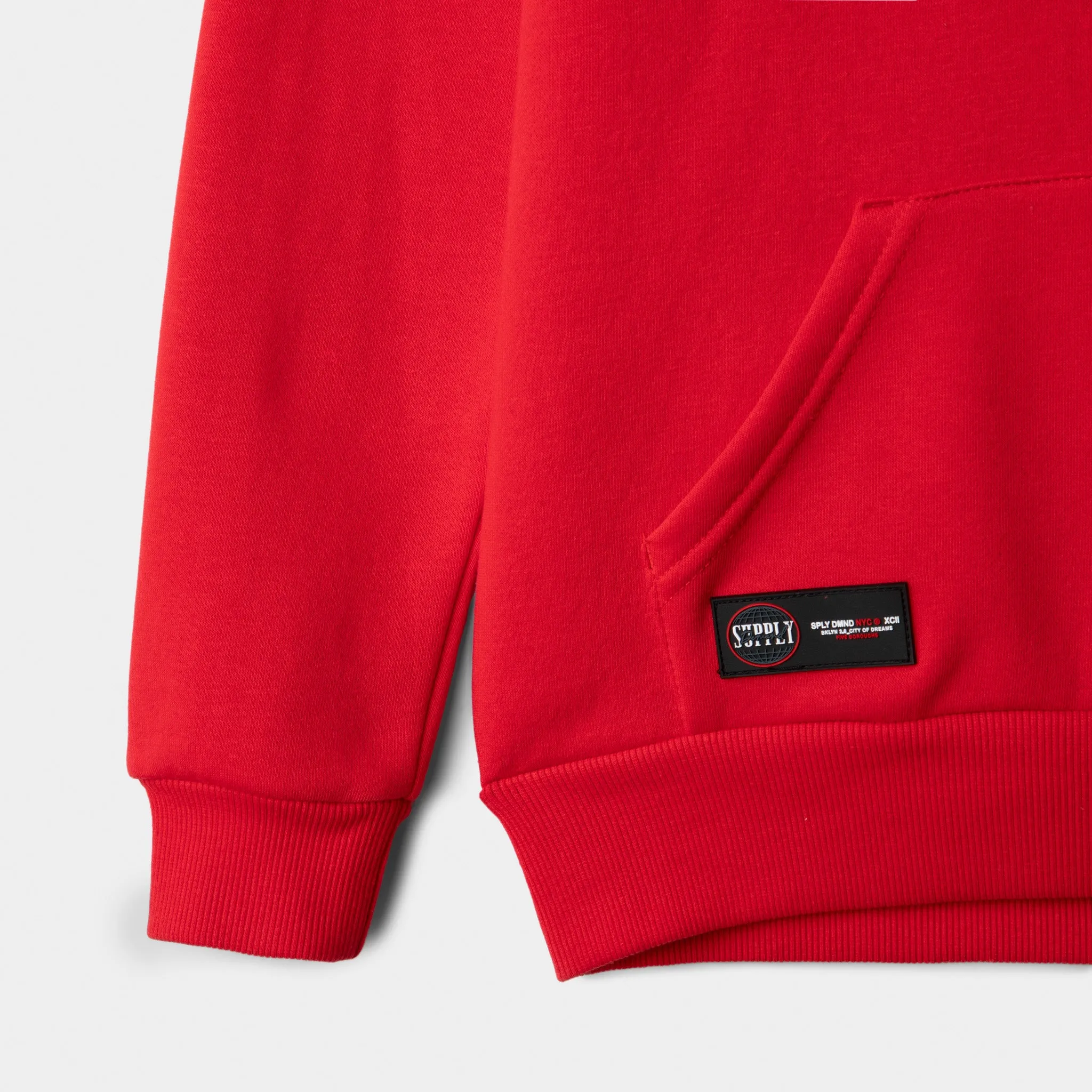 Supply & Demand Junior Boys' Targon Hoodie / Chinese Red