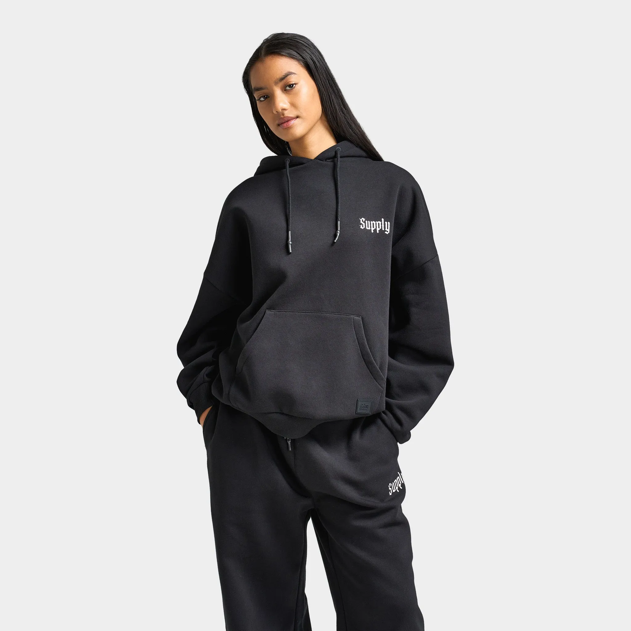 Supply & Demand Women's Doberman Hoodie / Black