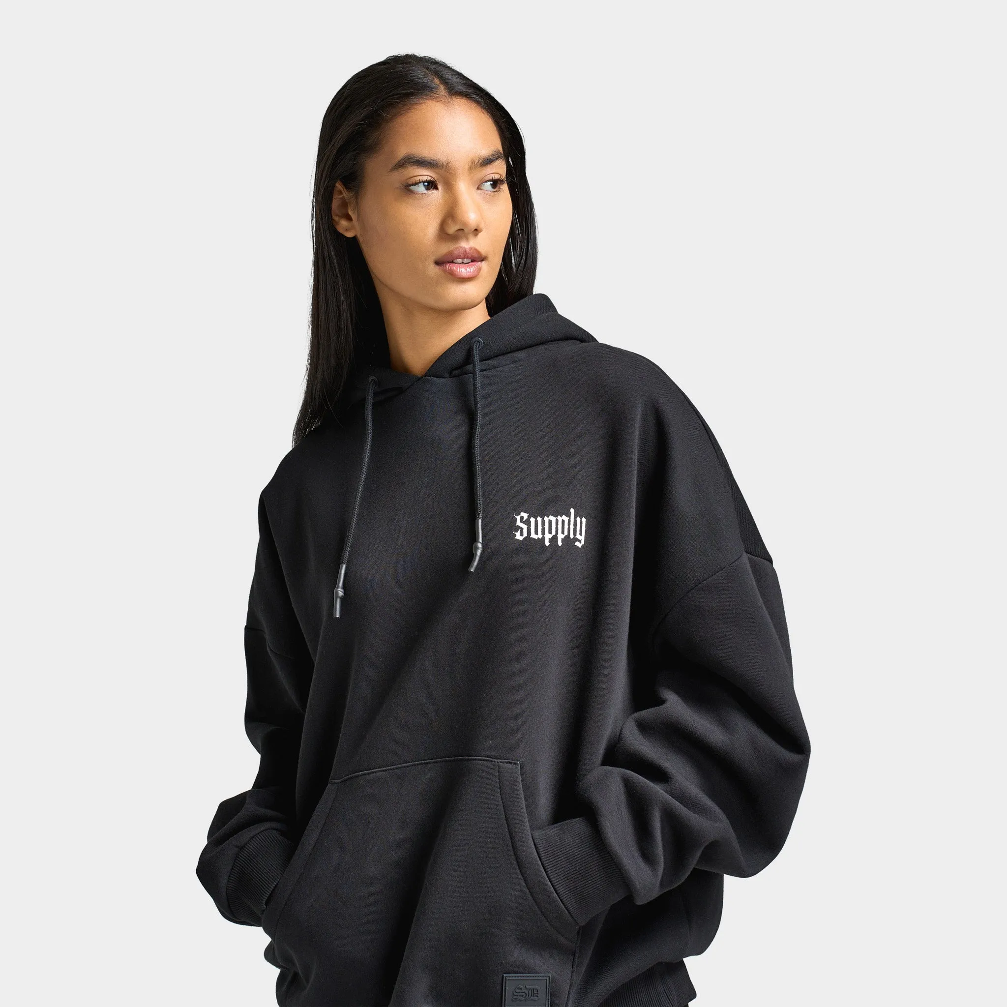 Supply & Demand Women's Doberman Hoodie / Black