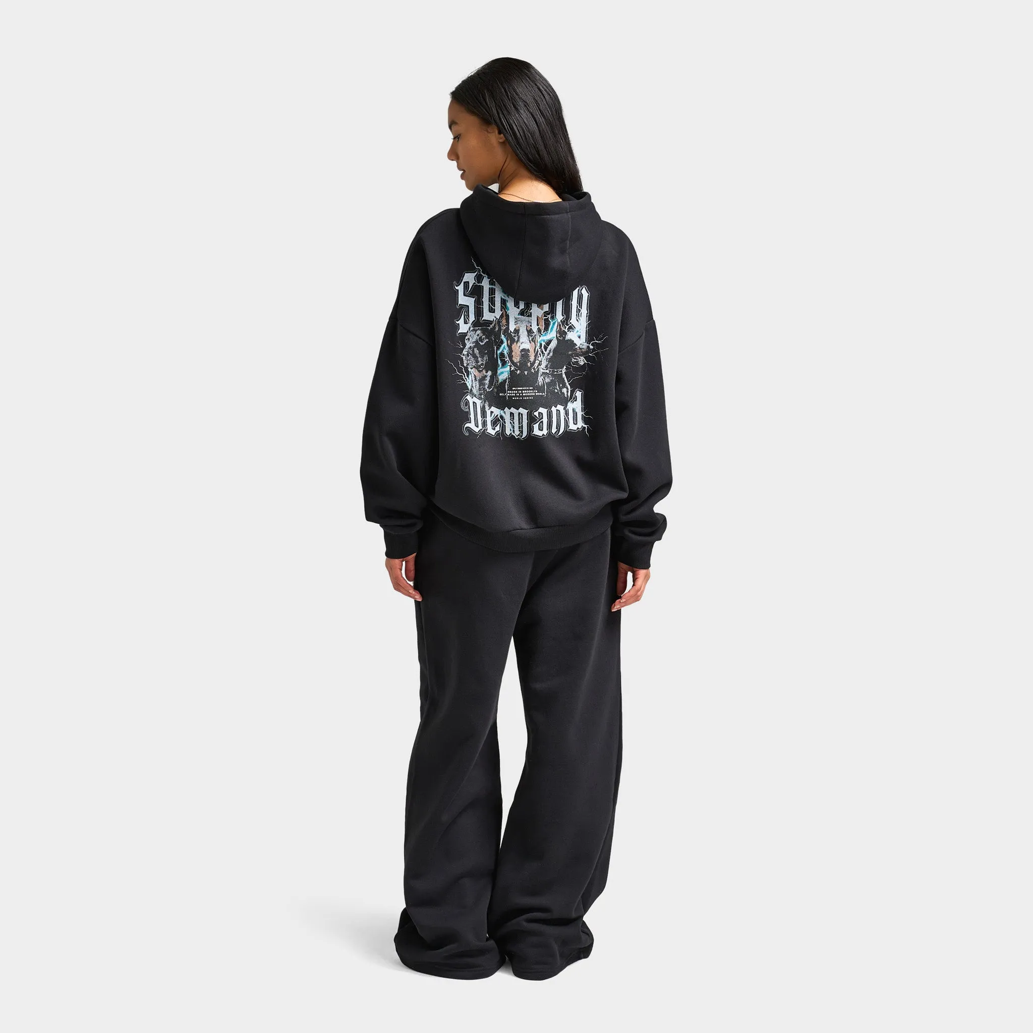 Supply & Demand Women's Doberman Hoodie / Black